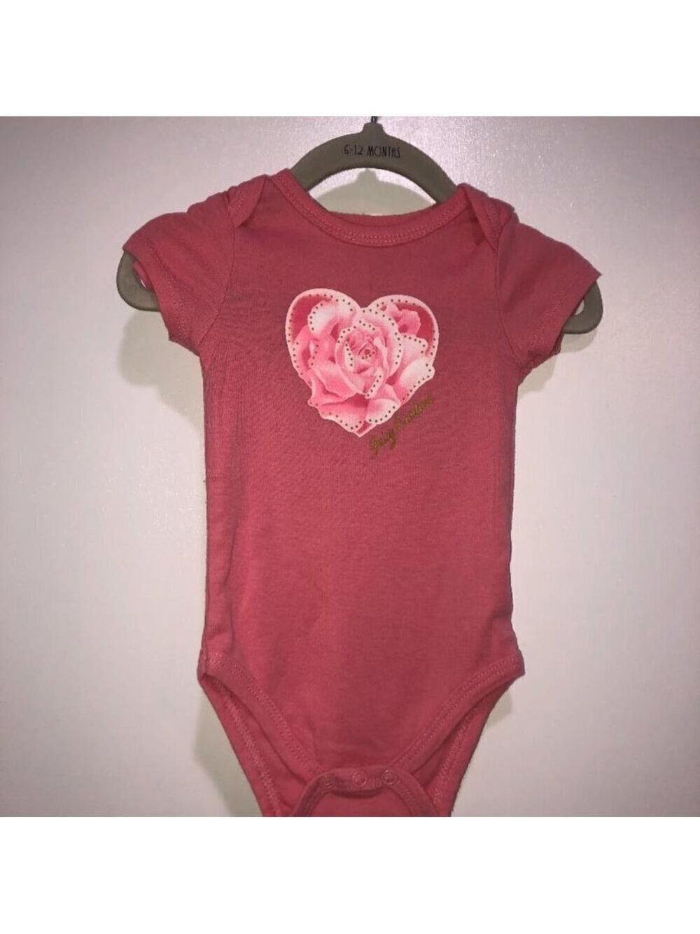 GIRL'S Juicy Couture onesie Size 3/6 month